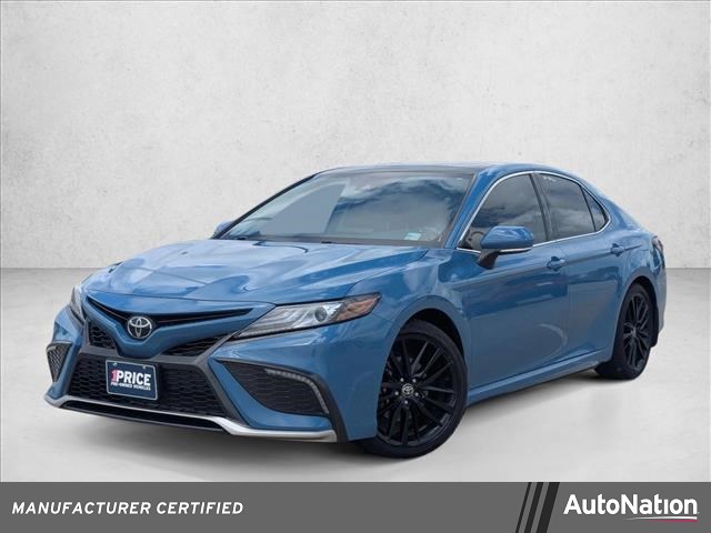 Cavalry Blue 2024 Toyota Camry XSE FWD Sedan Front-Wheel Drive Automatic
