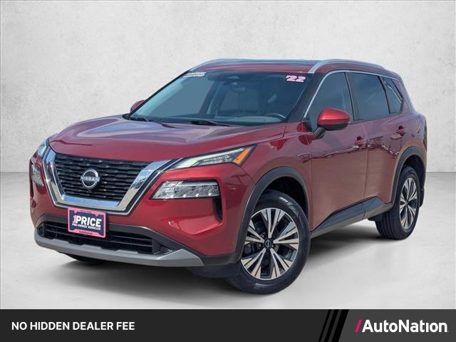 Red (Scarlet Ember Tintcoat) 2022 Nissan Rogue SV FWD SUV / Crossover Front-Wheel Drive Automatic