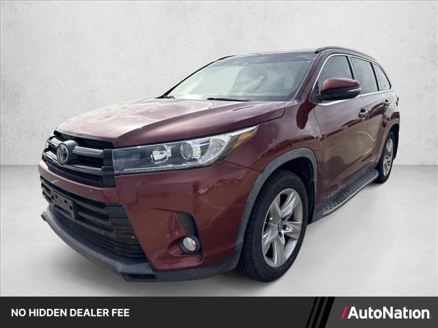Salsa Red Pearl 2017 Toyota Highlander SUV / Crossover Front-Wheel Drive Automatic