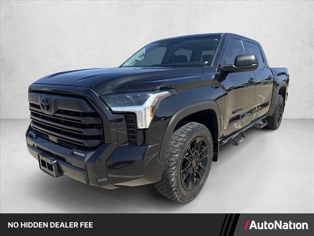 Midnight Black Metallic 2024 Toyota Tundra Pickup Truck Four-Wheel Drive Automatic
