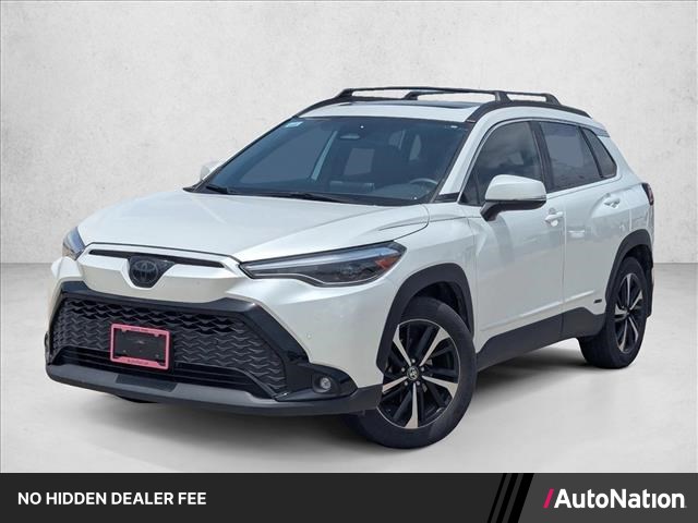 White (Wind Chill Pearl) 2024 Toyota Corolla Cross Hybrid SUV / Crossover All-Wheel Drive Automatic