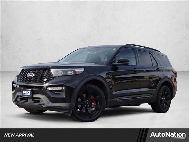 Agate Black Metallic 2023 Ford Explorer ST AWD SUV / Crossover All-Wheel Drive Automatic