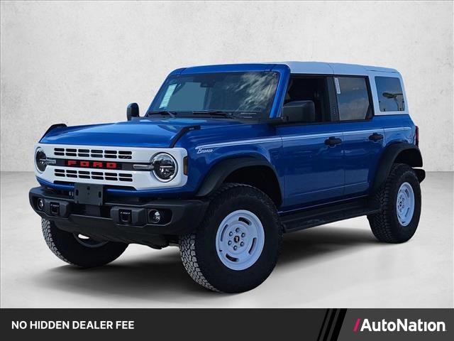 Velocity Blue Metallic 2026 Ford Bronco SUV / Crossover Four-Wheel Drive Automatic