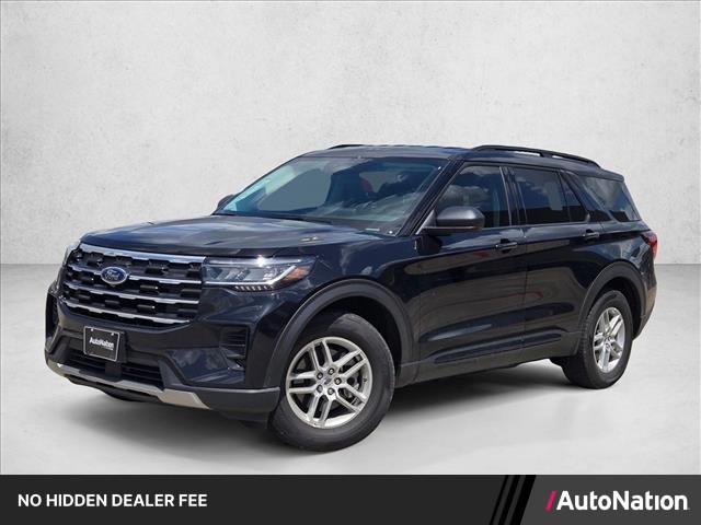 Agate Black Metallic 2026 Ford Explorer SUV / Crossover Rear-Wheel Drive Automatic