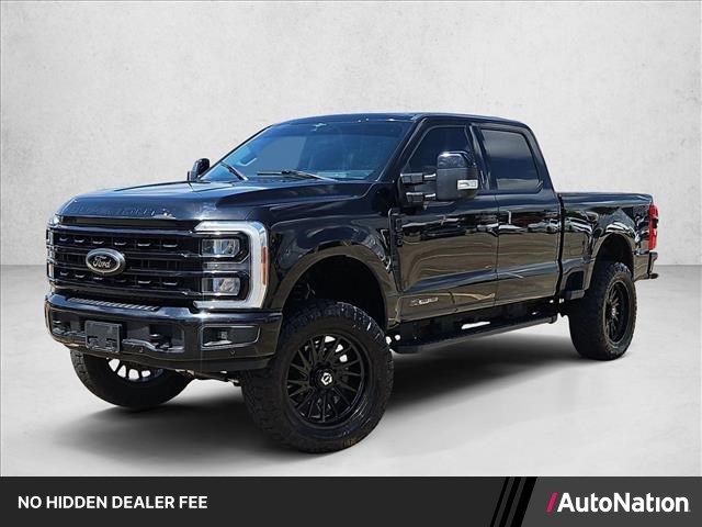Agate Black Metallic 2023 Ford F-250 Super Duty Pickup Truck Four-Wheel Drive Automatic