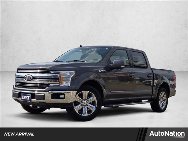 Gray (Magnetic Metallic) 2019 Ford F-150 Lariat SuperCrew RWD Pickup Truck 4X2 Automatic