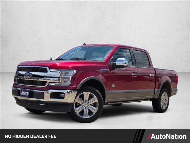Ruby Red Metallic Tinted Clearcoat 2019 Ford F-150 King Ranch SuperCrew 4WD Pickup Truck Four-Wheel Drive Automatic