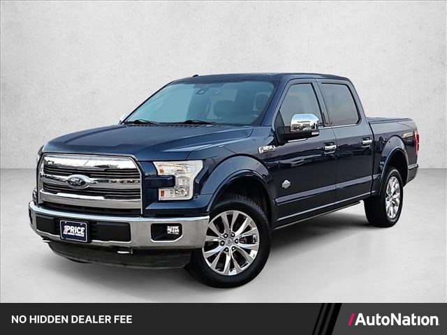 Blue Jeans Metallic 2016 Ford F-150 Pickup Truck Four-Wheel Drive 6-Speed Automatic