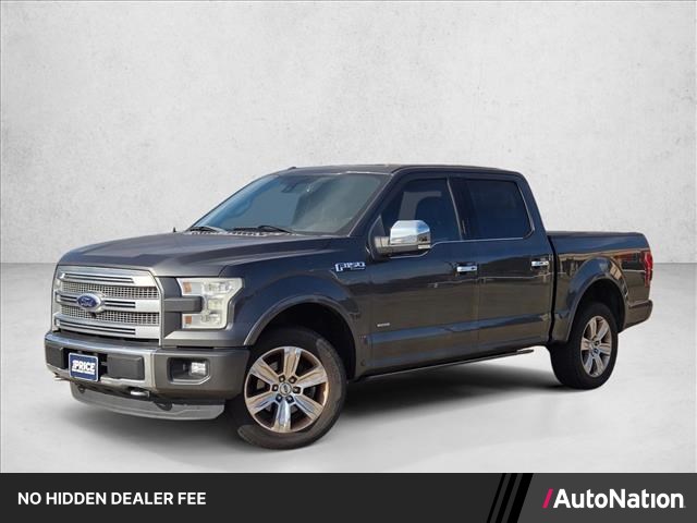 Gray (Magnetic Metallic) 2015 Ford F-150 Pickup Truck Four-Wheel Drive 6-Speed Automatic