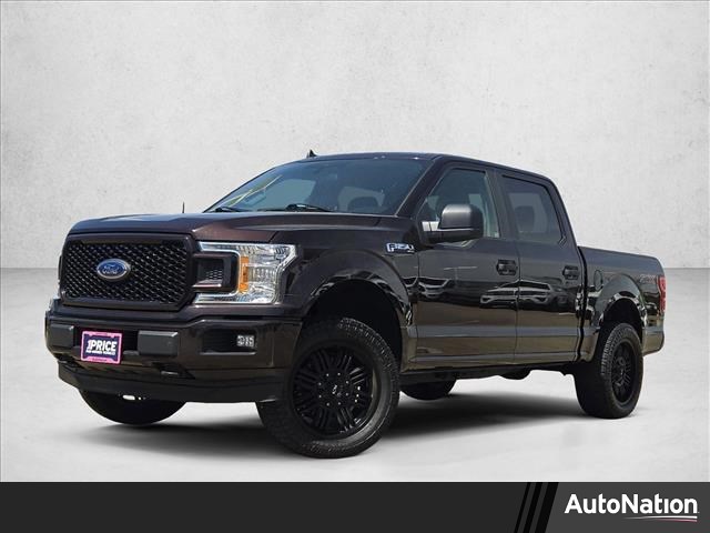 Magma Red Metallic 2020 Ford F-150 XL SuperCrew 4WD Pickup Truck Four-Wheel Drive Automatic