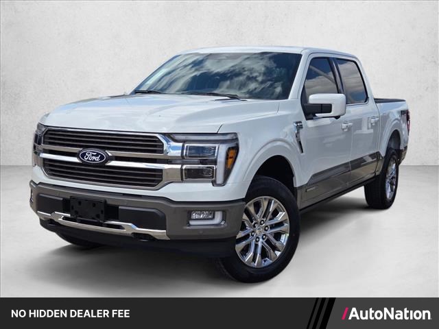Star White Metalli 2026 Ford F-150 Pickup Truck Four-Wheel Drive Automatic