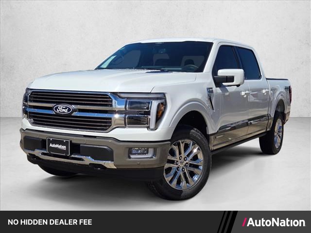 Star White Metalli 2026 Ford F-150 Pickup Truck Four-Wheel Drive Automatic