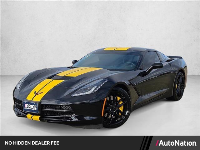 Black 2016 Chevrolet Corvette Coupe Rear-Wheel Drive 8-Speed Automatic