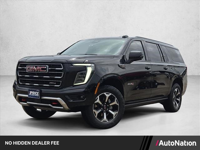 Onyx Black 2025 GMC Yukon XL AT4 4WD SUV / Crossover Four-Wheel Drive Automatic