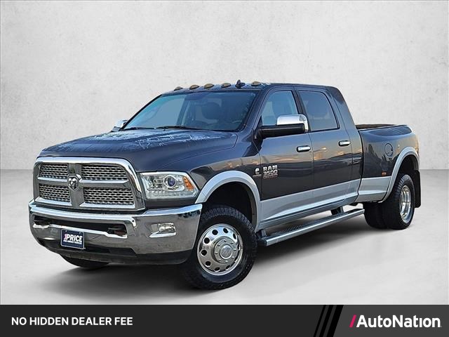 Gray (Granite Crystal Metallic Clearcoat) 2014 RAM 3500 Pickup Truck Four-Wheel Drive 6-Speed Automatic