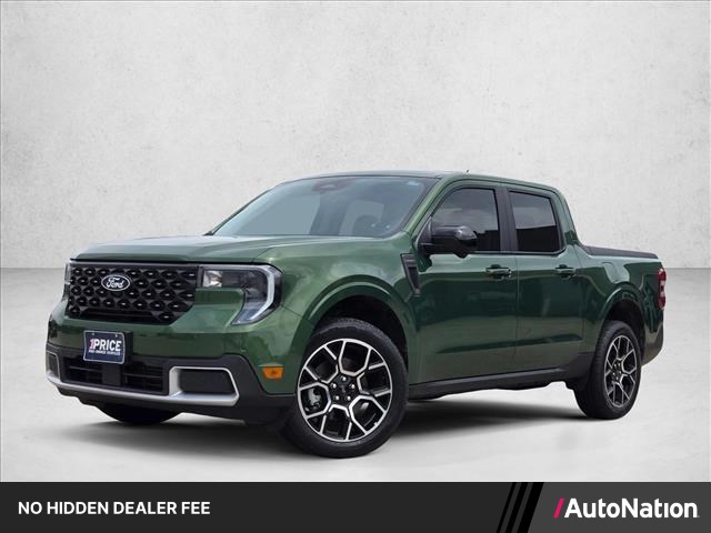 Eruption Green 2025 Ford Maverick Lariat SuperCrew AWD Pickup Truck All-Wheel Drive 8-Speed Automatic
