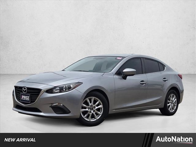 Liquid Silver Metallic 2016 Mazda MAZDA3 i Sport Sedan Front-Wheel Drive Automatic