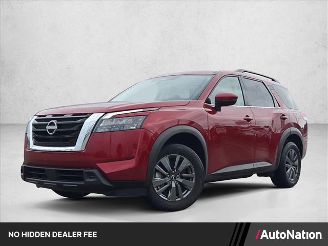 Red (Scarlet Ember Tintcoat) 2025 Nissan Pathfinder SUV / Crossover Front-Wheel Drive Automatic