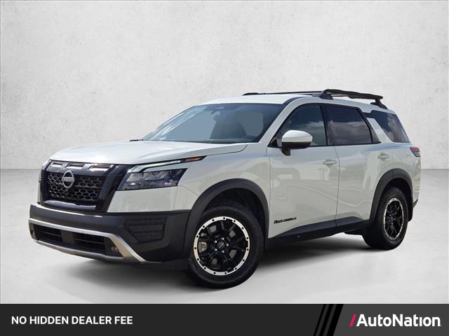 Glacier White 2024 Nissan Pathfinder SUV / Crossover All-Wheel Drive Automatic