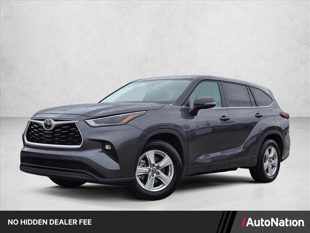 Magnetic Gray Metallic 2025 Toyota Highlander SUV / Crossover Front-Wheel Drive Automatic