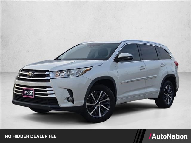 White (Blizzard Pearl) 2018 Toyota Highlander SUV / Crossover Front-Wheel Drive Automatic