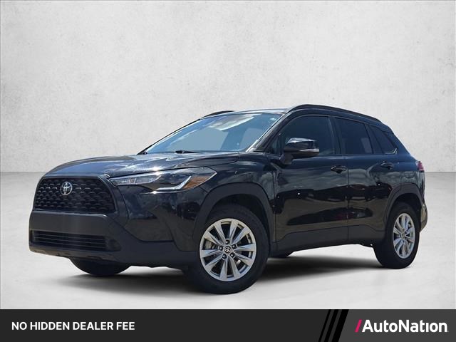 Jet Black 2024 Toyota Corolla Cross LE FWD SUV / Crossover Front-Wheel Drive Automatic