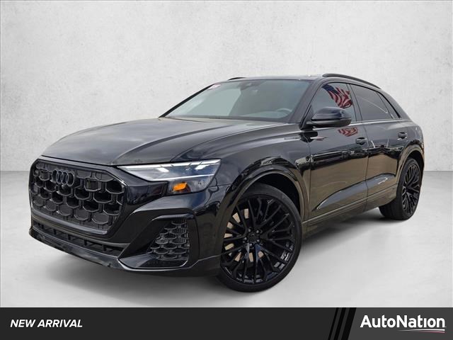 Mythos Black Metallic 2025 Audi SQ8 4.0T quattro Premium Plus SUV / Crossover All-Wheel Drive Automatic