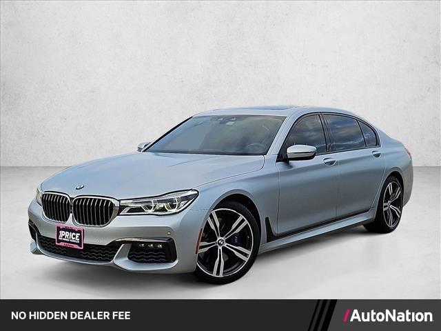 Glacier Silver Metallic 2018 BMW 7 Series Sedan Rear-Wheel Drive Automatic