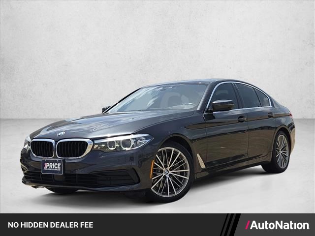Gray (Dark Graphite Metallic) 2019 BMW 5 Series Sedan Rear-Wheel Drive Automatic