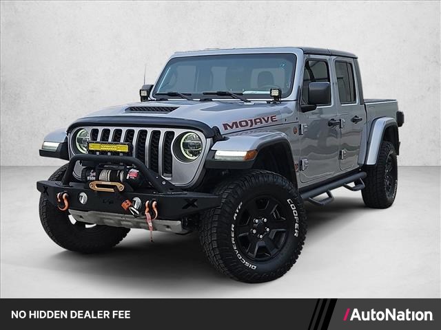 Billet Silver Metallic Clearcoat 2021 Jeep Gladiator Mojave Crew Cab 4WD Pickup Truck Four-Wheel Drive 8-Speed Automatic