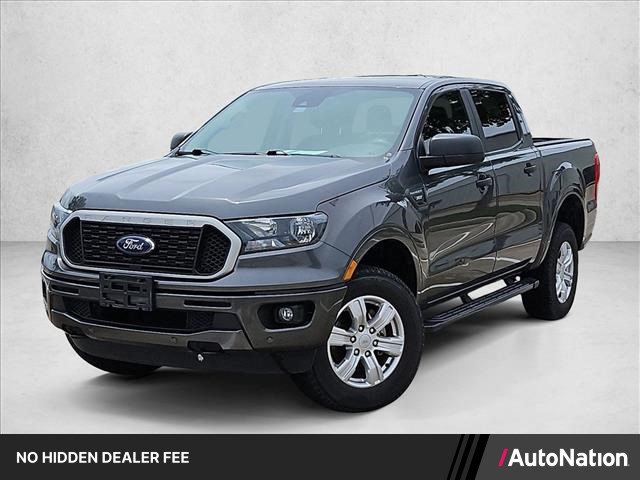 Gray (Magnetic Metallic) 2019 Ford Ranger XLT SuperCrew RWD Pickup Truck 4X2 Automatic