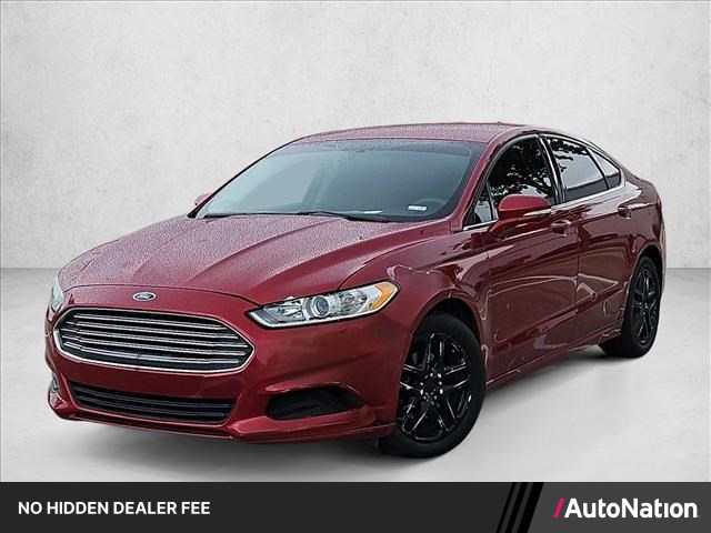 Ruby Red Metallic Tinted Clearcoat 2016 Ford Fusion Sedan Front-Wheel Drive Automatic