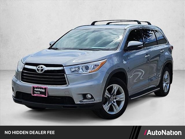 Silver Sky Metallic 2016 Toyota Highlander Limited SUV / Crossover Front-Wheel Drive Automatic