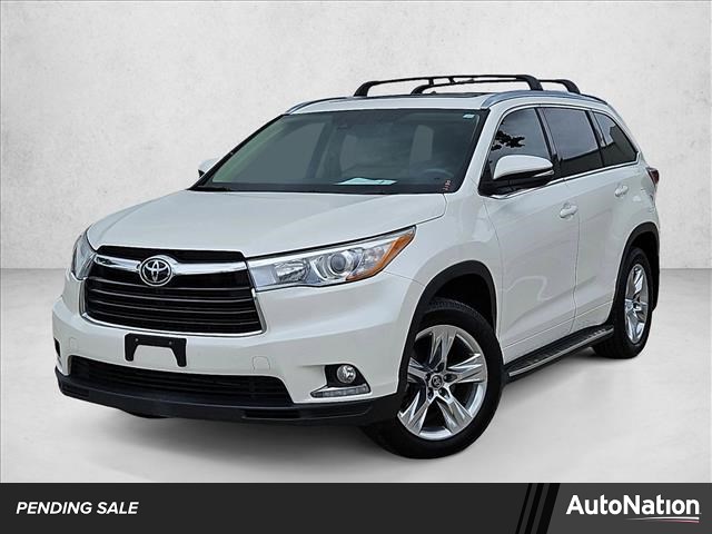 White (Blizzard Pearl) 2016 Toyota Highlander Limited Platinum SUV / Crossover Front-Wheel Drive Automatic