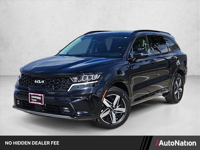 Ebony Black 2022 Kia Sorento SUV / Crossover Front-Wheel Drive Automatic