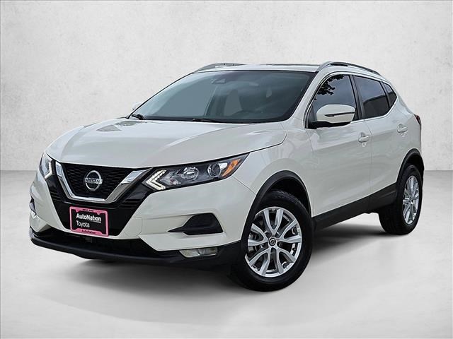 Pearl White Tricoat 2021 Nissan Rogue Sport SV FWD SUV / Crossover Front-Wheel Drive Automatic