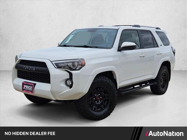 Super White 2019 Toyota 4Runner SUV / Crossover Four-Wheel Drive Automatic