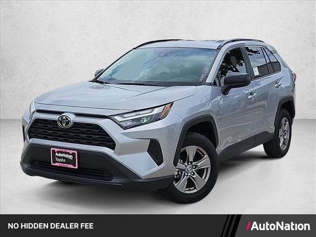 Silver Sky Metallic 2025 Toyota RAV4 Hybrid LE AWD SUV / Crossover All-Wheel Drive Automatic