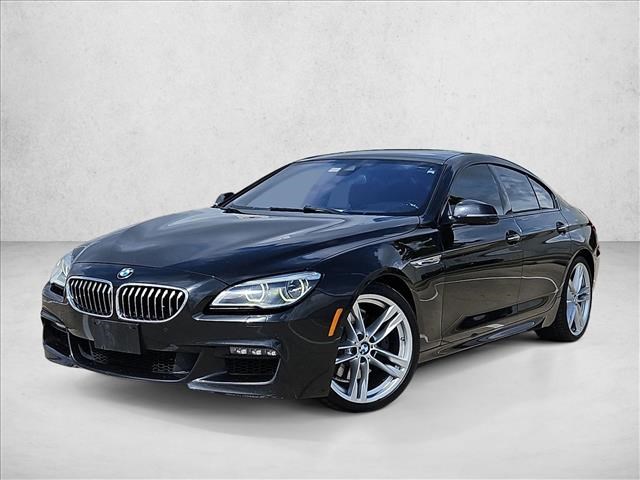 Black Sapphire Met 2016 BMW 6 Series 640i Gran Coupe RWD Sedan Rear-Wheel Drive Automatic