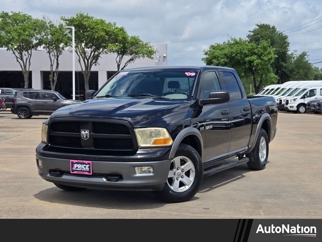 Brilliant Black Pearl 2009 Dodge RAM 1500 TRX Crew Cab RWD Pickup Truck 4X2 5-Speed Automatic