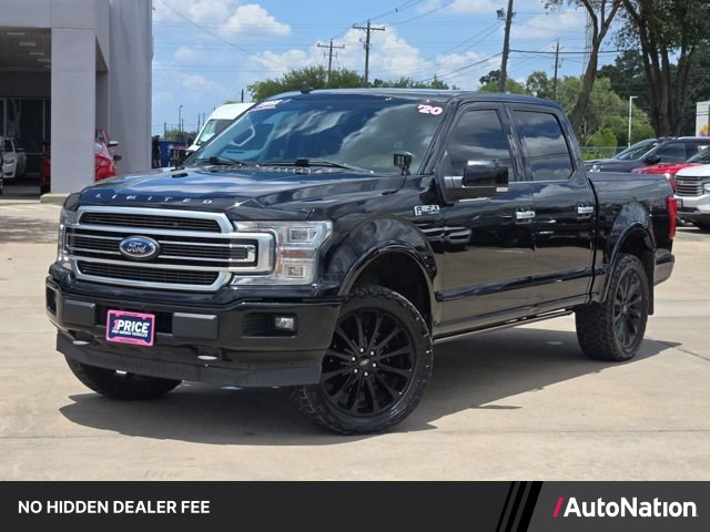 Agate Black Metallic 2020 Ford F-150 Pickup Truck Four-Wheel Drive Automatic
