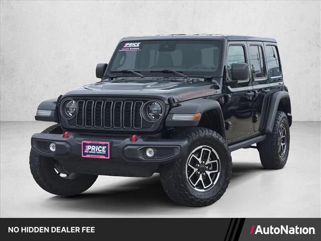 Black Clearcoat 2025 Jeep Wrangler SUV / Crossover Four-Wheel Drive 8-Speed Automatic