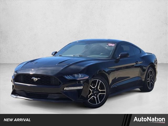 Shadow Black 2020 Ford Mustang EcoBoost Coupe RWD Coupe Rear-Wheel Drive Automatic