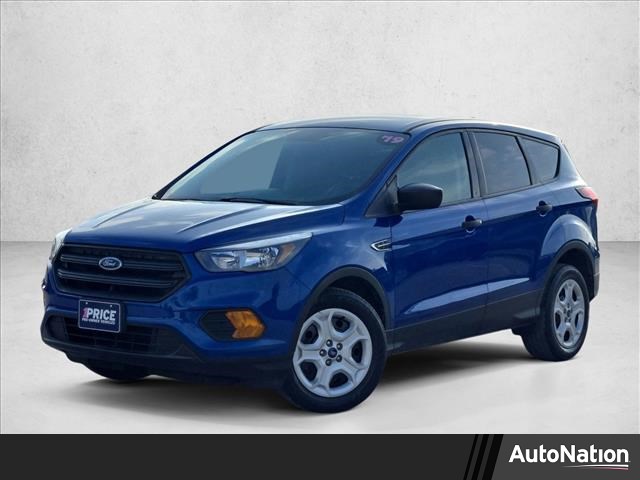 Lightning Blue Metallic 2019 Ford Escape S FWD SUV / Crossover Front-Wheel Drive Automatic