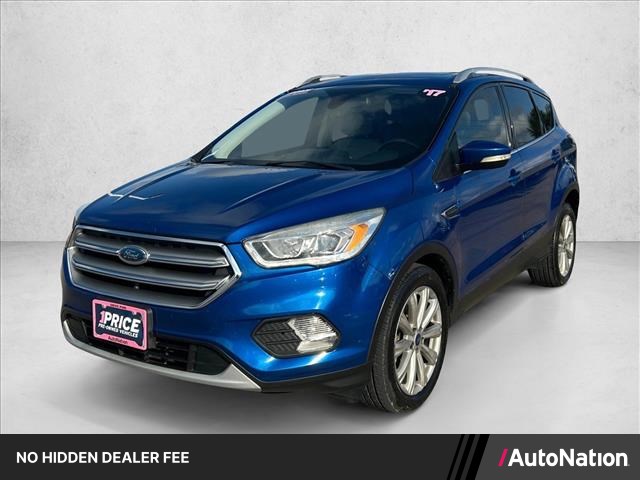Lightning Blue Metallic 2017 Ford Escape SUV / Crossover Front-Wheel Drive 6-Speed Automatic