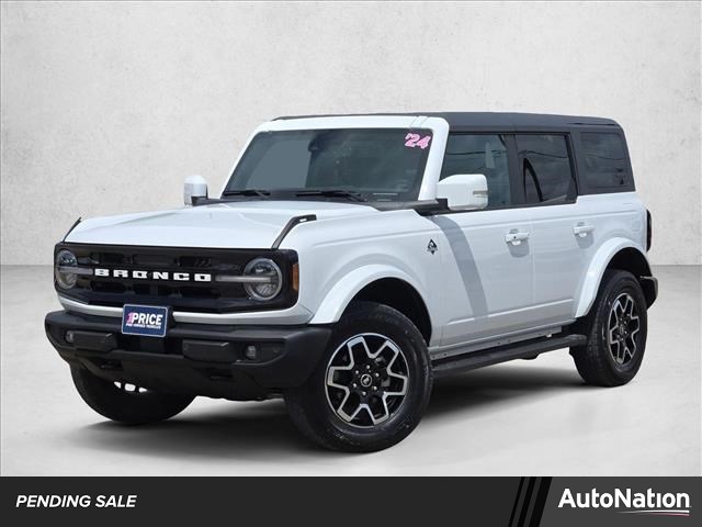 Oxford White 2024 Ford Bronco Outer Banks 4-Door 4WD SUV / Crossover Four-Wheel Drive Automatic