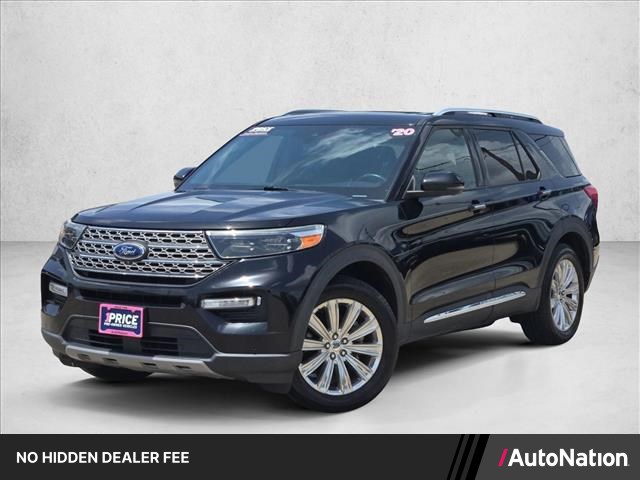 Agate Black Metallic 2020 Ford Explorer SUV / Crossover All-Wheel Drive Automatic