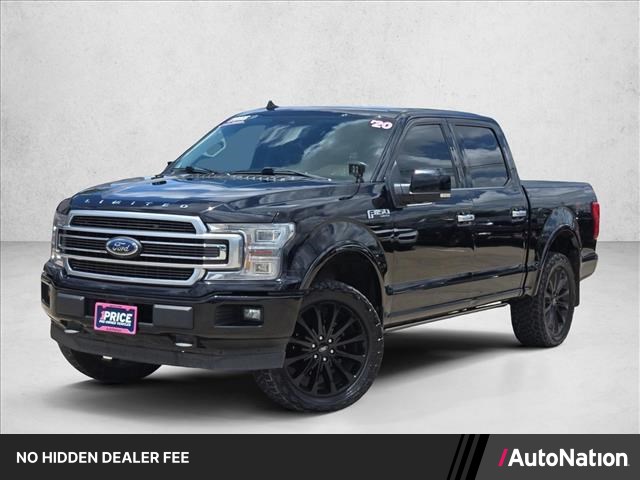 Agate Black Metallic 2020 Ford F-150 Pickup Truck Four-Wheel Drive Automatic