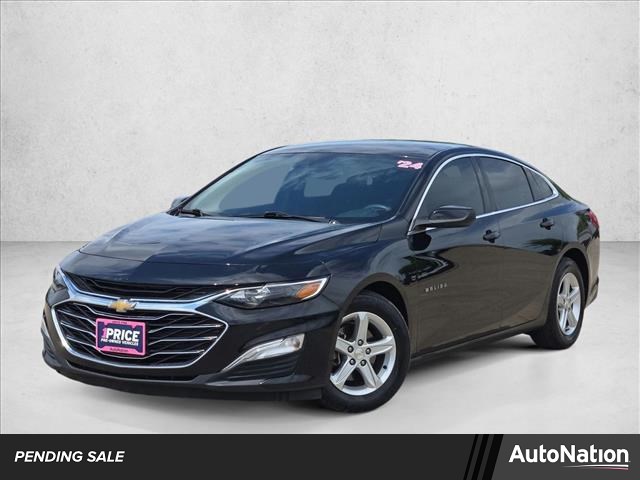 Mosaic Black Metallic 2024 Chevrolet Malibu LS FWD Sedan Front-Wheel Drive Automatic