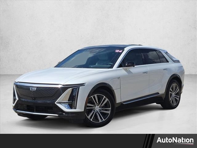 Crystal White Tricoat 2024 Cadillac LYRIQ Luxury 2 RWD SUV / Crossover Rear-Wheel Drive Automatic